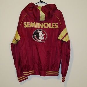 Massive FSU double logo embroidered jacket L